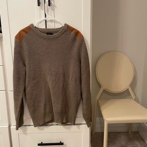 MEN’S JCrew L taupe/brown sweater